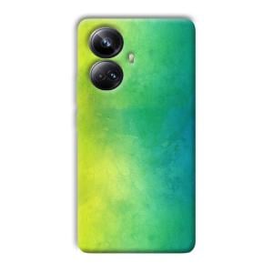 Green Pattern Phone Customized Printed Back Cover for Realme 10 pro plus 5g