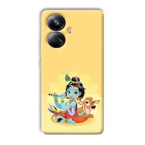 Baby Krishna Phone Customized Printed Back Cover for Realme 10 pro plus 5g