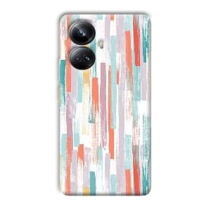 Light Paint Stroke Phone Customized Printed Back Cover for Realme 10 pro plus 5g