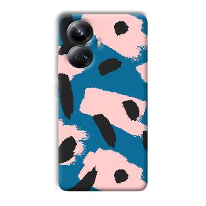 Black Dots Pattern Phone Customized Printed Back Cover for Realme 10 pro plus 5g