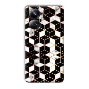 Black Cubes Phone Customized Printed Back Cover for Realme 10 pro plus 5g