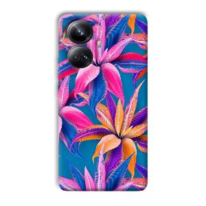 Aqautic Flowers Phone Customized Printed Back Cover for Realme 10 pro plus 5g