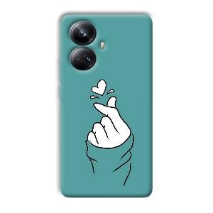 Korean Love Design Phone Customized Printed Back Cover for Realme 10 pro plus 5g