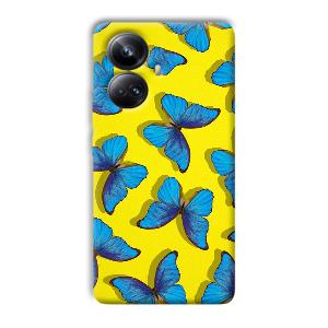 Butterflies Phone Customized Printed Back Cover for Realme 10 pro plus 5g