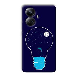 Night Bulb Phone Customized Printed Back Cover for Realme 10 pro plus 5g
