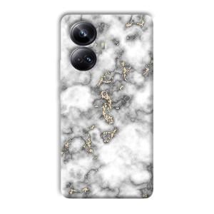 Grey White Design Phone Customized Printed Back Cover for Realme 10 pro plus 5g
