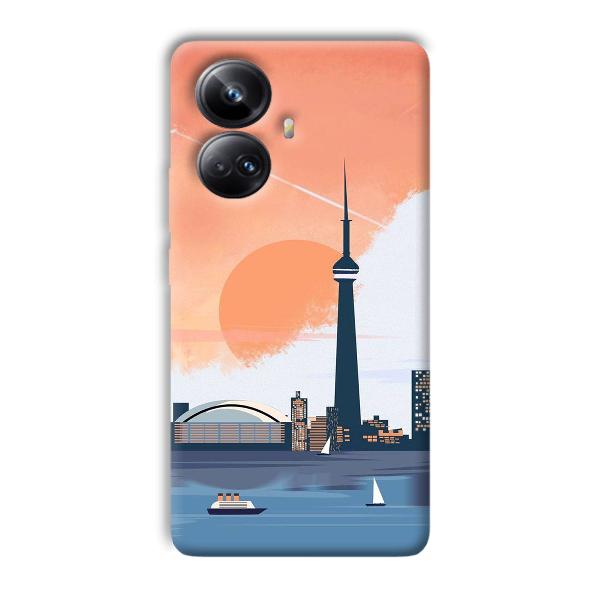 City Design Phone Customized Printed Back Cover for Realme 10 pro plus 5g