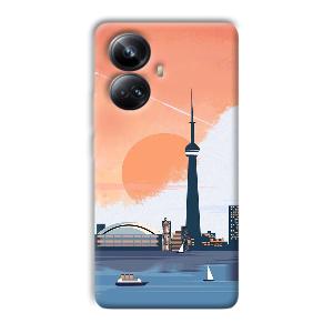 City Design Phone Customized Printed Back Cover for Realme 10 pro plus 5g