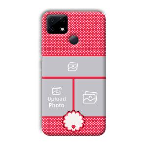 Little Hearts Customized Printed Back Cover for Realme Narzo 30A