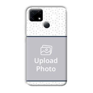 Blue Dots Customized Printed Back Cover for Realme Narzo 30A