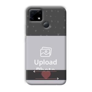 Dark Grey Customized Printed Back Cover for Realme Narzo 30A