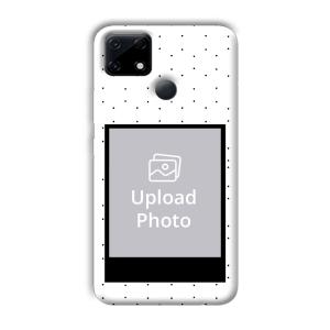 White Background  Customized Printed Back Cover for Realme Narzo 30A