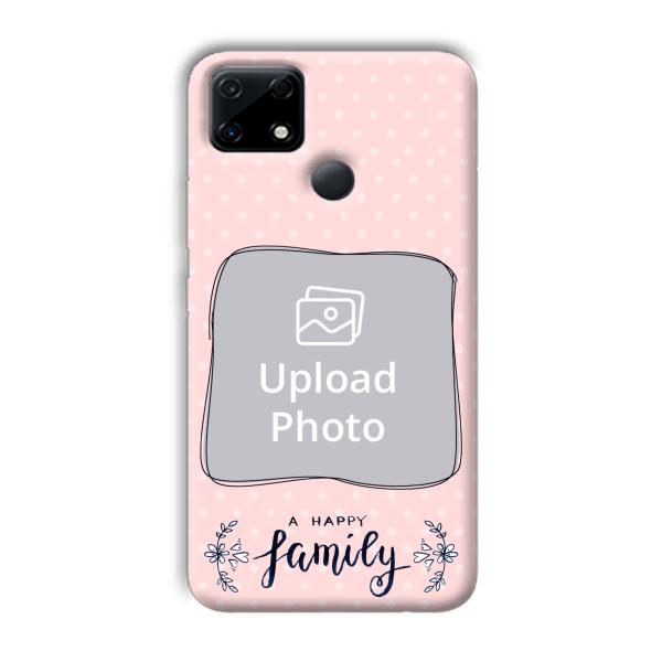 Happy Family Customized Printed Back Cover for Realme Narzo 30A