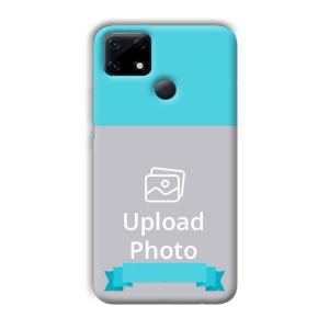 Blue Customized Printed Back Cover for Realme Narzo 30A