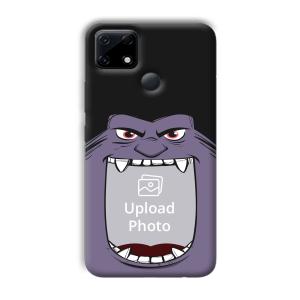 Purple Monster Customized Printed Back Cover for Realme Narzo 30A