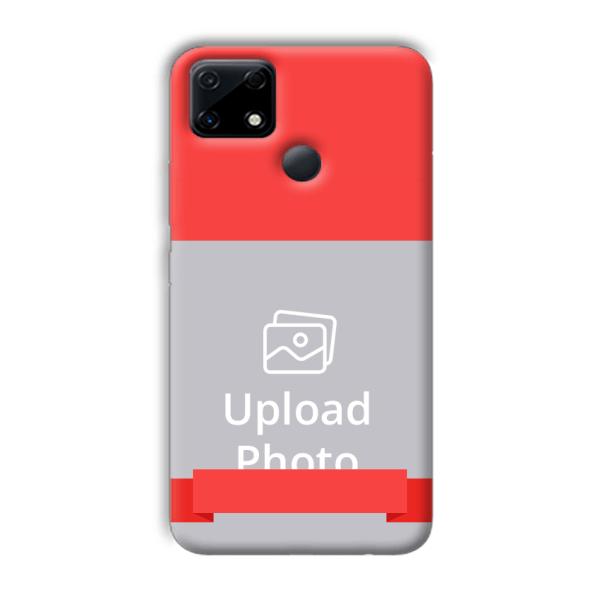 Red Design Customized Printed Back Cover for Realme Narzo 30A