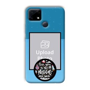 Love You Customized Printed Back Cover for Realme Narzo 30A