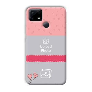 Pinkish Design Customized Printed Back Cover for Realme Narzo 30A