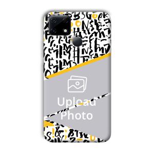 Letters Customized Printed Back Cover for Realme Narzo 30A