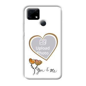 You & Me Customized Printed Back Cover for Realme Narzo 30A