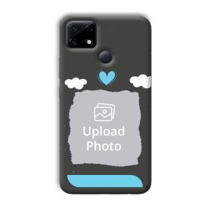Love & Clouds Customized Printed Back Cover for Realme Narzo 30A