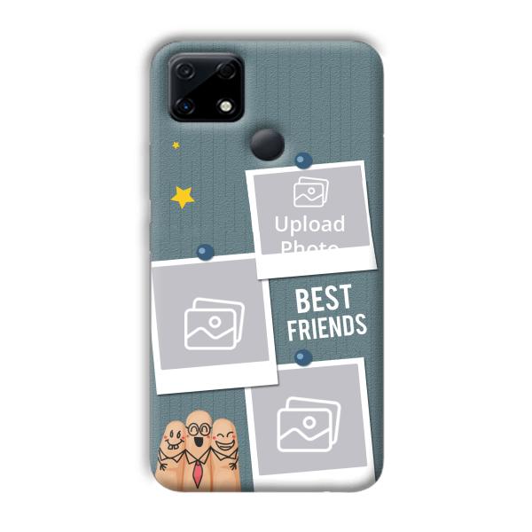 Best Friends Customized Printed Back Cover for Realme Narzo 30A
