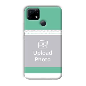 Sea Green Customized Printed Back Cover for Realme Narzo 30A