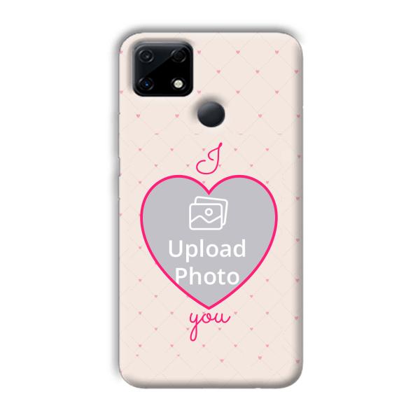 I Love You Customized Printed Back Cover for Realme Narzo 30A
