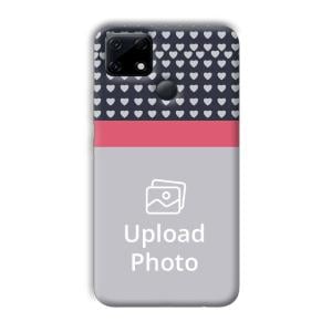 Hearts Customized Printed Back Cover for Realme Narzo 30A