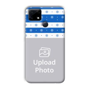 Blue Wheel Customized Printed Back Cover for Realme Narzo 30A