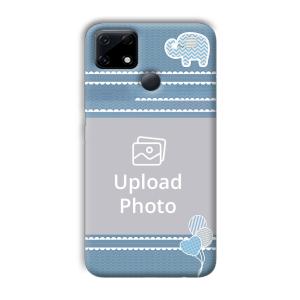 Elephant Customized Printed Back Cover for Realme Narzo 30A