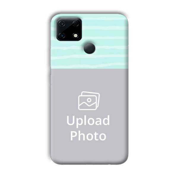 Wavy Customized Printed Back Cover for Realme Narzo 30A