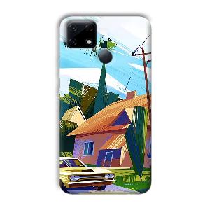 Car  Phone Customized Printed Back Cover for Realme Narzo 30A