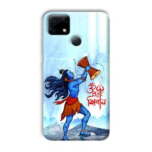 Om Namah Shivay Phone Customized Printed Back Cover for Realme Narzo 30A