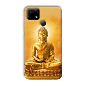 Golden Buddha Phone Customized Printed Back Cover for Realme Narzo 30A