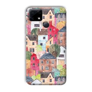 Colorful Homes Phone Customized Printed Back Cover for Realme Narzo 30A