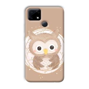 Owlet Phone Customized Printed Back Cover for Realme Narzo 30A