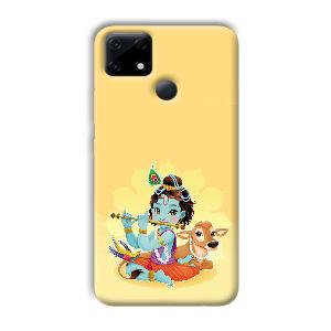 Baby Krishna Phone Customized Printed Back Cover for Realme Narzo 30A