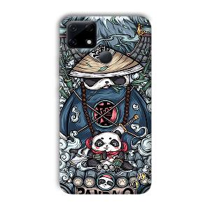 Panda Q Phone Customized Printed Back Cover for Realme Narzo 30A
