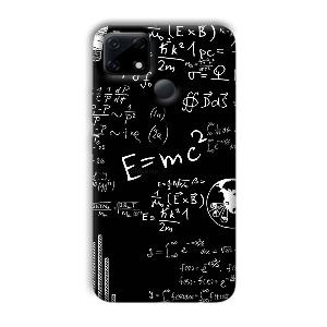 E is Equal To MC2 Phone Customized Printed Back Cover for Realme Narzo 30A