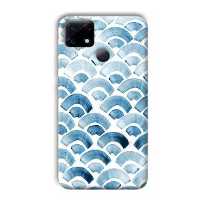 Block Pattern Phone Customized Printed Back Cover for Realme Narzo 30A
