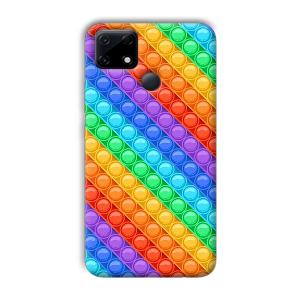 Colorful Circles Phone Customized Printed Back Cover for Realme Narzo 30A