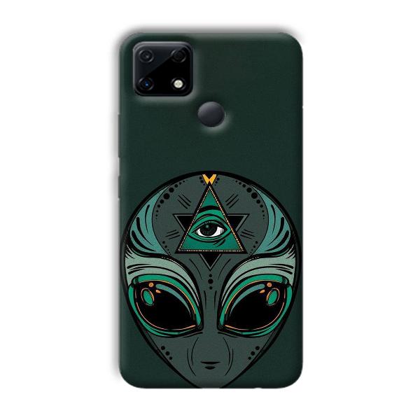 Alien Phone Customized Printed Back Cover for Realme Narzo 30A