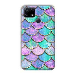 Mermaid Design Phone Customized Printed Back Cover for Realme Narzo 30A