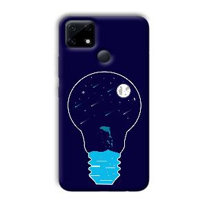 Night Bulb Phone Customized Printed Back Cover for Realme Narzo 30A