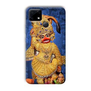 Hanuman Phone Customized Printed Back Cover for Realme Narzo 30A