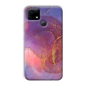 Sparkling Marble Phone Customized Printed Back Cover for Realme Narzo 30A