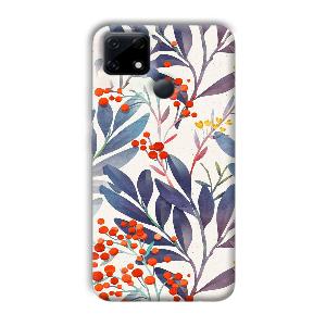 Cherries Phone Customized Printed Back Cover for Realme Narzo 30A