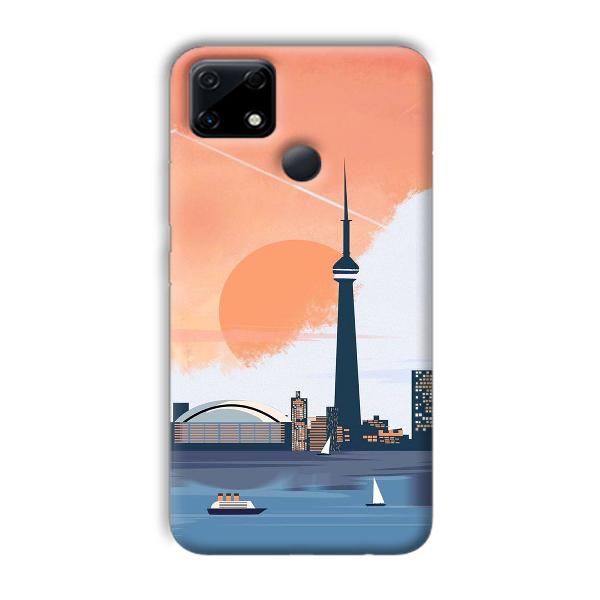 City Design Phone Customized Printed Back Cover for Realme Narzo 30A
