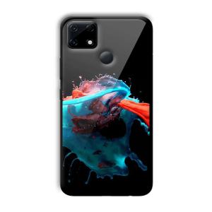 Mix of Colors Customized Printed Glass Back Cover for Realme Narzo 30A